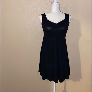 Forever 21 Black Dress With Keyhole Back